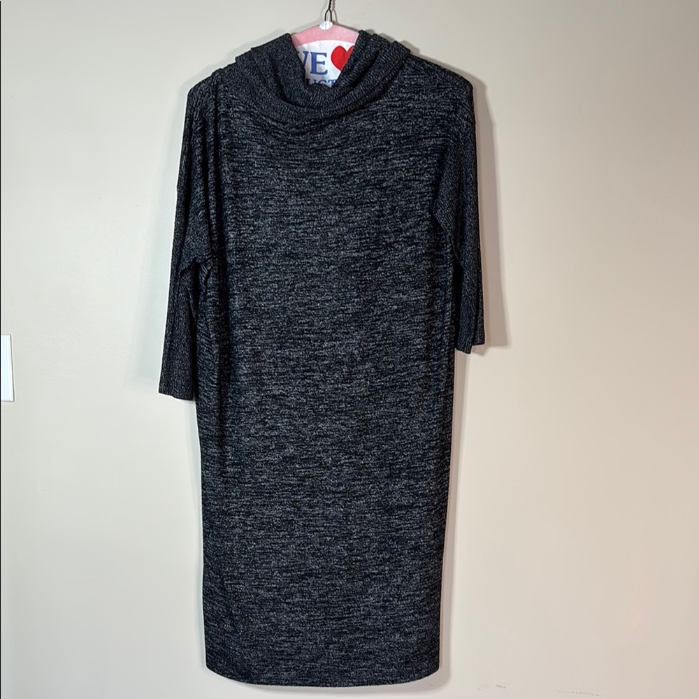 GAP Charcoal Long Sleeve Dress